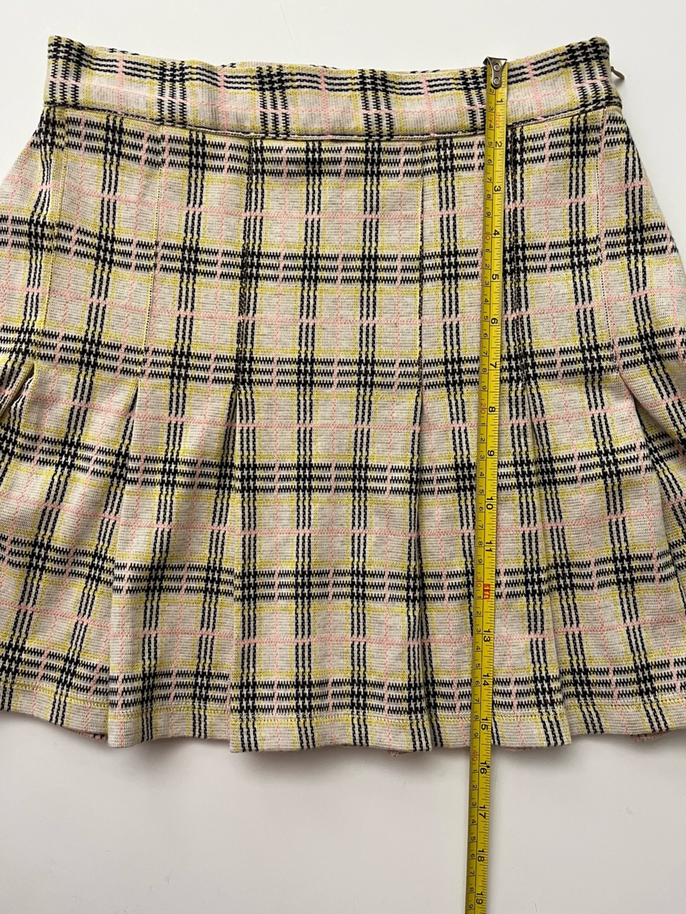 Free People | Plaid Pleated Mini Skirt - Picture 8 of 8